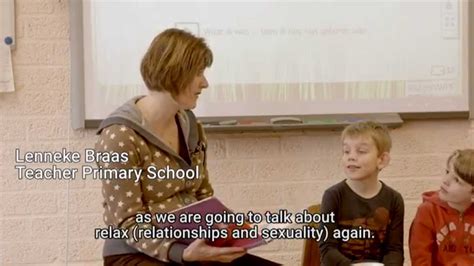 lesson on relationships and sexuality at dutch primary school youtube