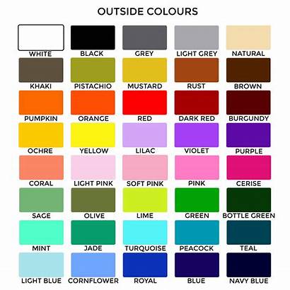 Colours Bright Coloured Plain Lampshade Lampshades Quirk