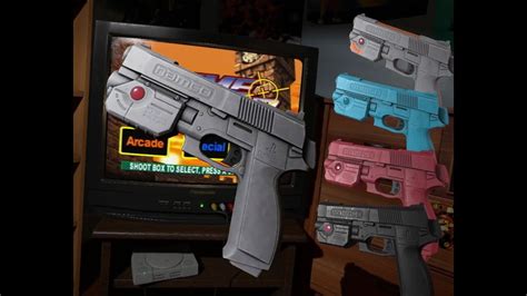 EmuVR New GunCon Light Gun Models YouTube
