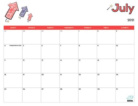 Add to your smartphone print calendar. 2021 Printable Calendars for Kids - iMom