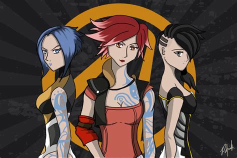 Borderlands 2 Sirens Commission Work By Patgarci On Deviantart