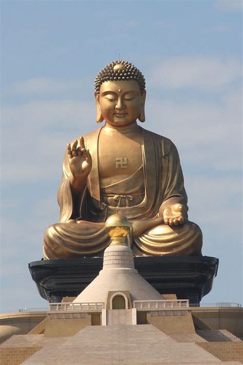 Buddha Statue At Fo Guang Shan In Kaohsiung Taiwan Fo Guang Shan