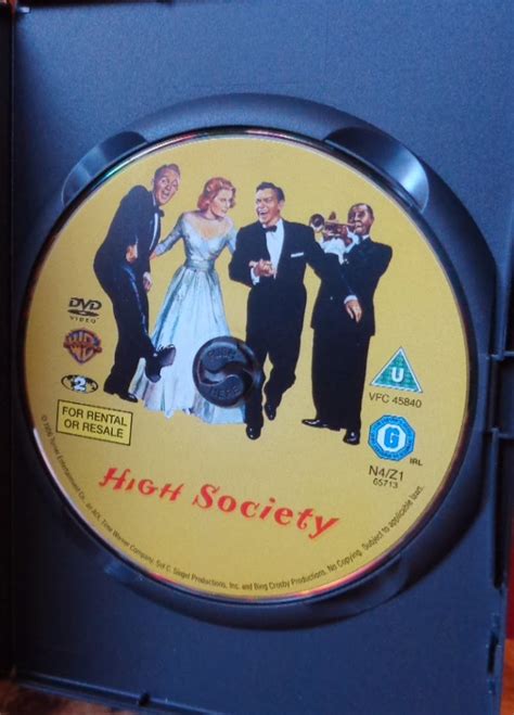 Movies On Dvd And Blu Ray High Society 1956