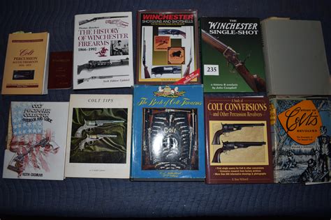 Lot Book Lot Colt Winchester