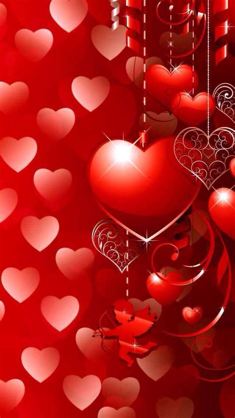 54 Of Amazing Free Valentine Screensavers Valentines Wallpaper