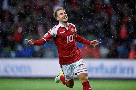 As the ball was thrown in his direction, it hit him and he. Tottenham star Christian Eriksen shines as Denmark hold ...