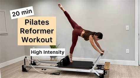 Min Pilates Reformer Workout High Intensity Circuit Format YouTube