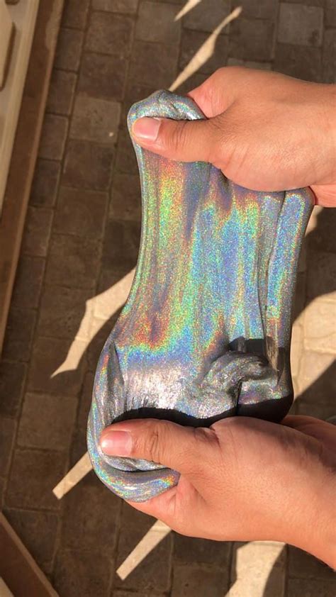 Holographicoil Spill Slime Limited Edition Slime Oil Spill Slime