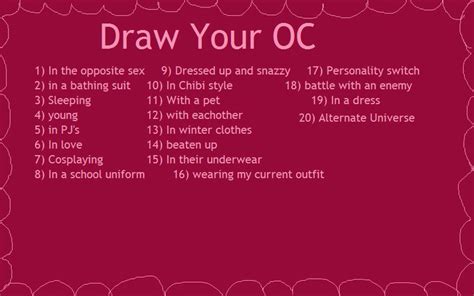 Draw Your Oc Meme Suggest Please By Murkymeows On Deviantart