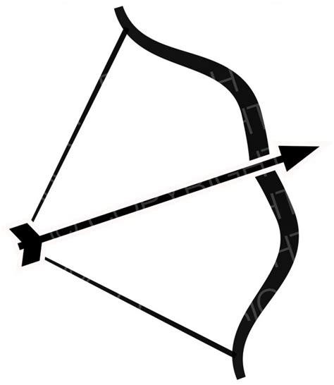 Archery Clipart Black And White Archery Black And White Transparent
