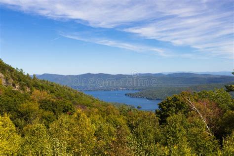 View Of Lake George Stock Image Image Of Scenic Color 70522371