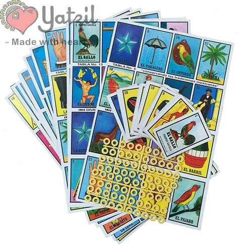 Mavin Jumbo Authentic Mexican Loteria Bingo Chalupa Game 10 Boards 1 Deck 54 Cards