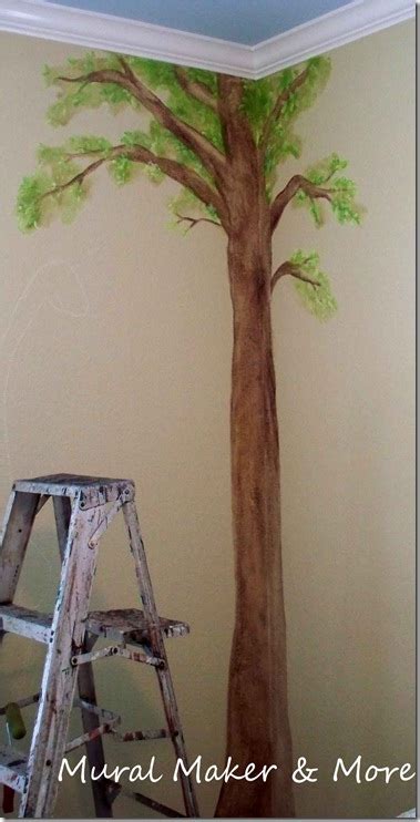 How To Paint A Simple Tree Mural Just Paint It Blog
