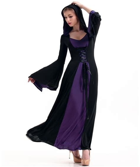 Buy Deluxe Wicked Queen Costume Adult Witch Evil Sorceress Cosplay Dress 3