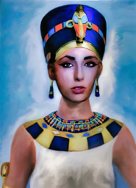 Nefertiti Digital Arts By Michele Poenicia Artmajeur
