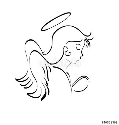 Angel Praying To God Stock Image And Royalty Free Vector Files On