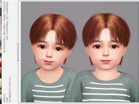 Sims 4 Toddler Hair Cc Tsr
