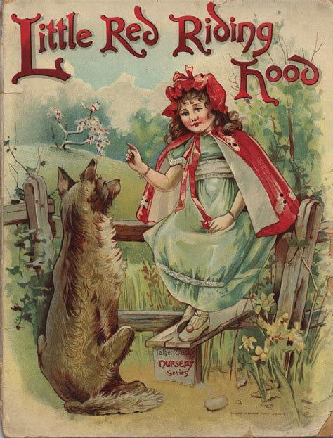 Red Ridding Hood Little Red Riding Hood Victorian Books Book Images Antique Toys Book