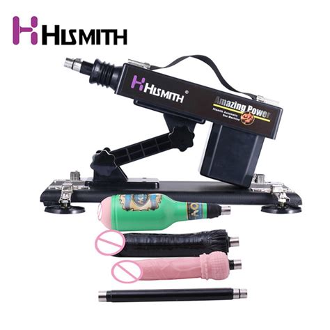 Hismith Automatic Vibrator Sex Machine For Women Men With Dildos Vagina Cup Extension Rod Us Uk