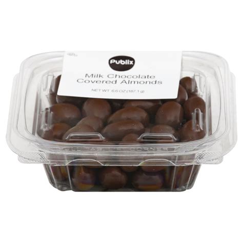 Publix Milk Chocolate Covered Almonds 66 Oz Carton