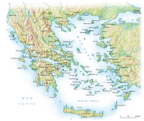Cartina Grecia Antica Atene