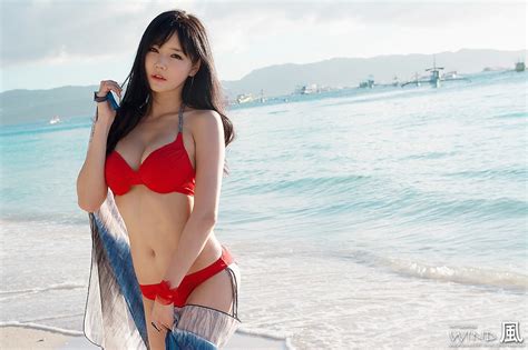 Unrated Photos From Han Gaeun S Sexy Bikini Photoshoot