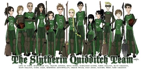 Mh Slytherin Quidditch Team By Icecradle On Deviantart
