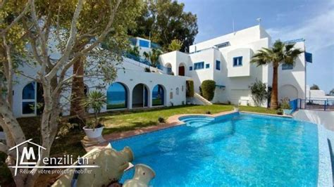 Maison Villa Luxueuseréf L2388 Tunis Sidi Bou Said Menzilitn