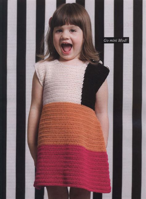 Minimod Dress Crochet Pattern For Girls ⋆ Crochet Kingdom