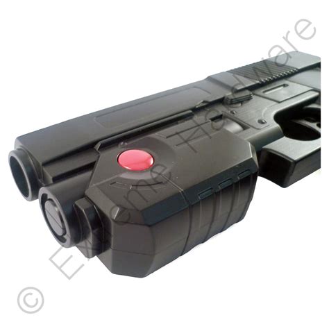 Ultimarc Aimtrak Black Arcade Light Gun With Line Of Sight Aiming Lcd