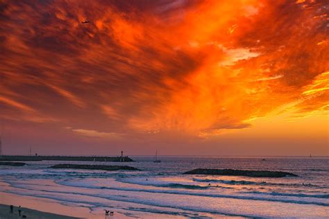 Orange sky - sunset view | Orange sky, Sunset views, Places to visit