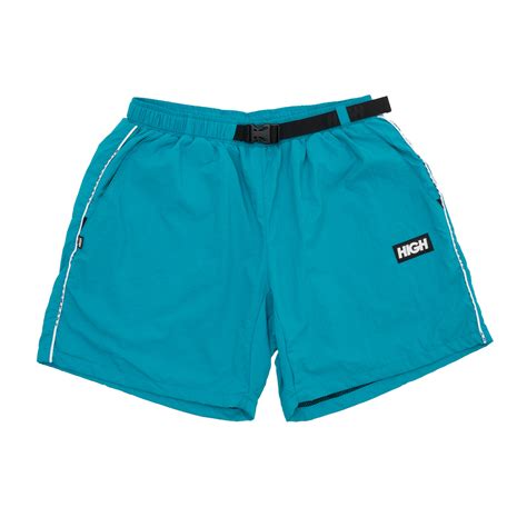 Strapped Shorts Logo Pool Green High Company®