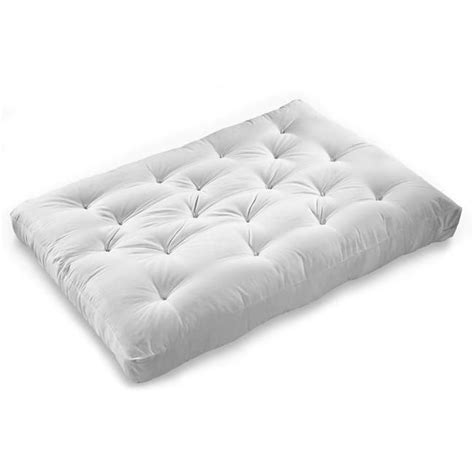 The more you know, the more secure you'll be in choosing a mattress that suits your the mattress comes in two comfort levels, a range of popular sizes and arrives on your doorstep in twoto three boxes shipping via fedex home delivery is. 8" Full Size Futon Mattress, Natural (White) | Futon ...