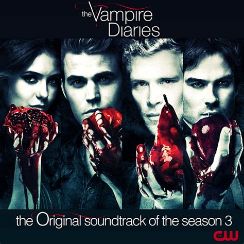 The Vampire Diaries Season 3 Ost Cd Cover By Gaganthony On Deviantart