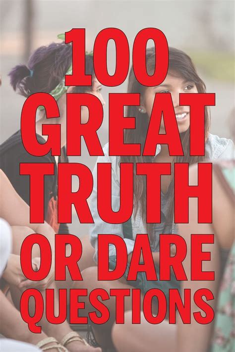 It's also a great way to keep the children busy during a rainy afternoon and could become one of your favorite family traditions. 100+ Great Truth or Dare Questions (FREE Printables ...