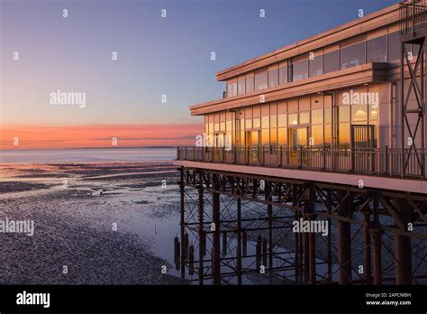 Grand Pier Weston Super Mare Stock Photo Alamy