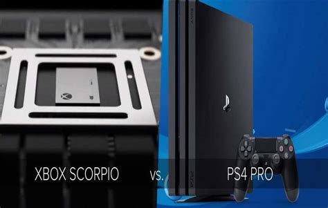 Ps4 Pro Vs Xbox One Scorpio Qual O Melhor Vídeo Game 2017