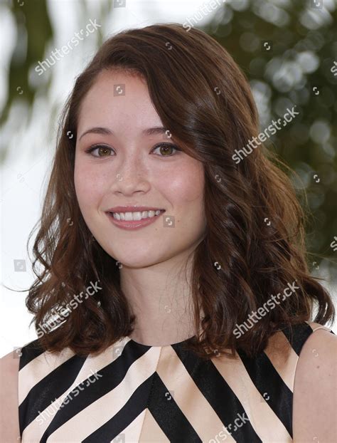Us Actress Katie Chang Poses During Editorial Stock Photo Stock Image