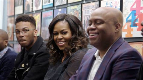 We had cocktails & played games. Becoming — a Netflix documentary on Michelle Obama and her ...