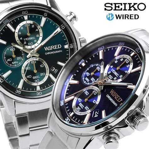 セイコー ワイアード SEIKO WIRED ニュースタンダード クロノグラフ クオーツ メンズ 腕時計 限定モデル AGAT AGAT SEIKO WD 腕時計 財布