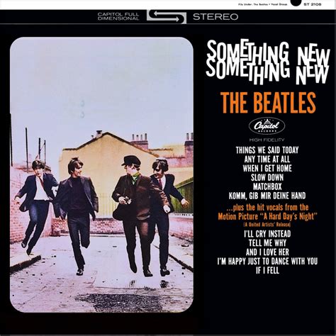 Something New The Beatles Album Covers Music Album Covers