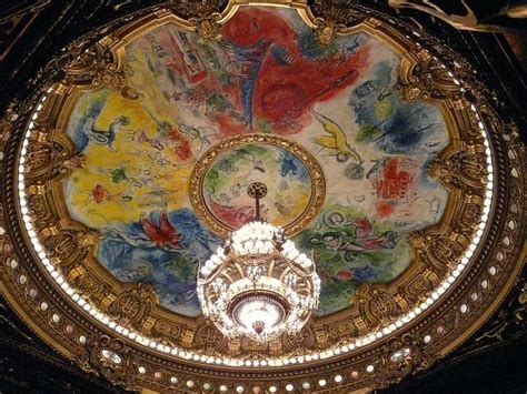 Biography of dream and folklore artist marc chagall. Palais Garnier Opera House Ceiling (With images) | Chagall ...