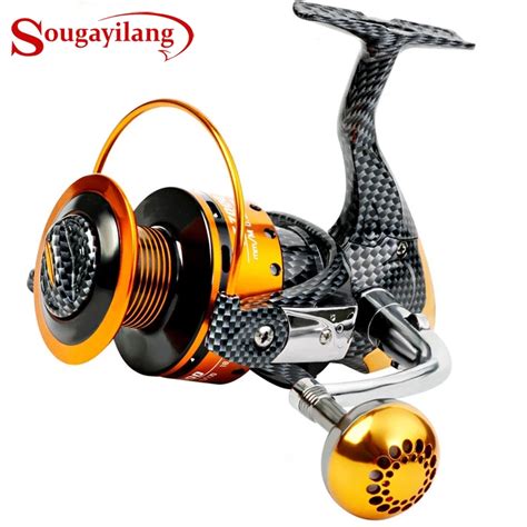 Sougayilang Bb Full Metal Spinning Fishing Reels Ultralight Smooth