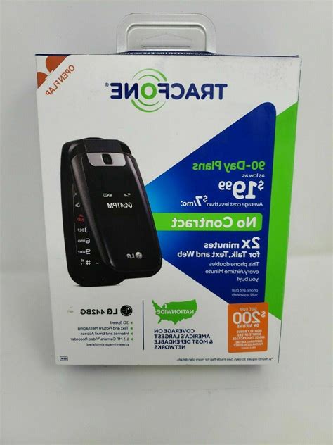 Tracfone Lg L442bg 3g Prepaid Phone