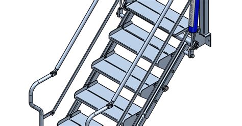 Folding Stairs Design