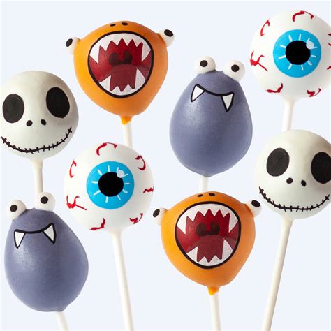 Halloween Monsters And Eyeballs Cake Pop Set By Pop Bakery