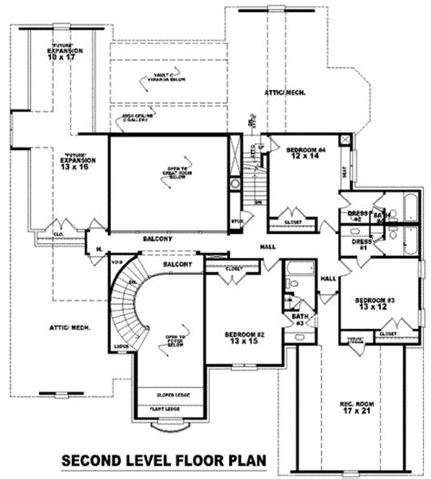 House 23232 Blueprint Details Floor Plans