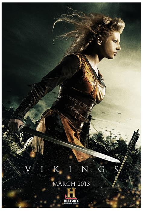 Viking Season Alternative Poster History Channel Vikings Vikings Lagertha Vikings