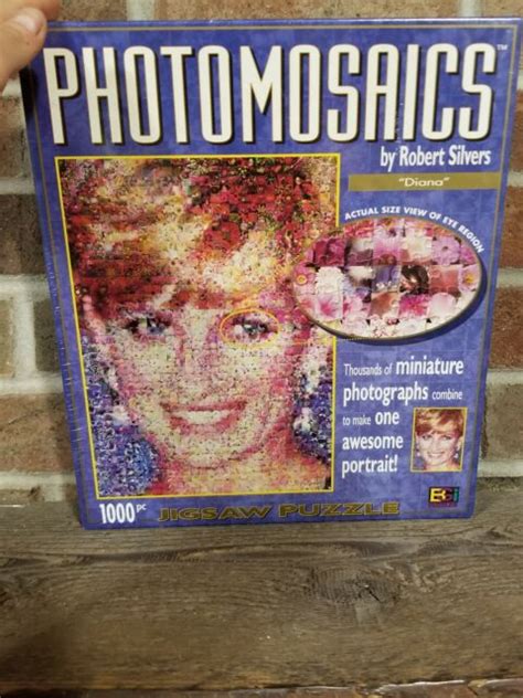 Princess Diana Jigsaw Puzzle Pcs Photomosaics Robert Silvers