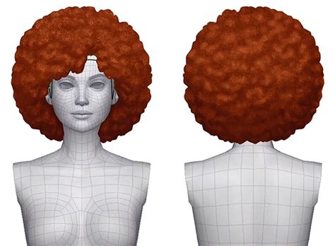 The Sims 4 Next Patch To Update Big Afro And Short Afro Hairstyles
